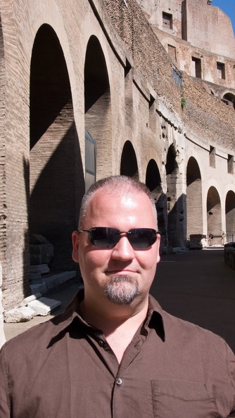 Carson at the Coloseum